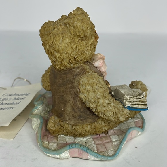 Vintage Christmas Around the World #230003 Pappa Bear Story Time Fuzzy Feet - Picture 8 of 15